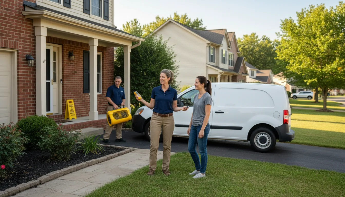 Water restoration image for Water Damage & Restoration Services in Lewiston, MN
